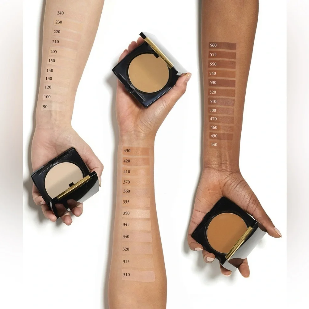 Lancôme Dual Finish Multi-Tasking Powder Foundation In 470 Suede (C) NEW